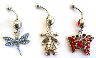 Body Jewelry, Wholesale Belly Buttons