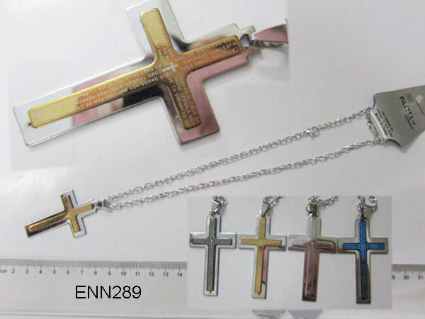 Stainless Steel Cross Necklace