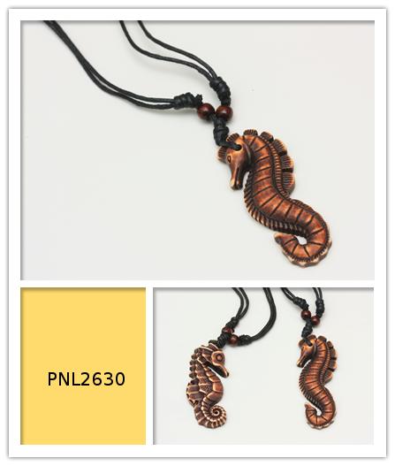 Corded Sea Horse Necklaces