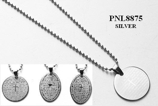 Stainless Steel Prayer Necklace