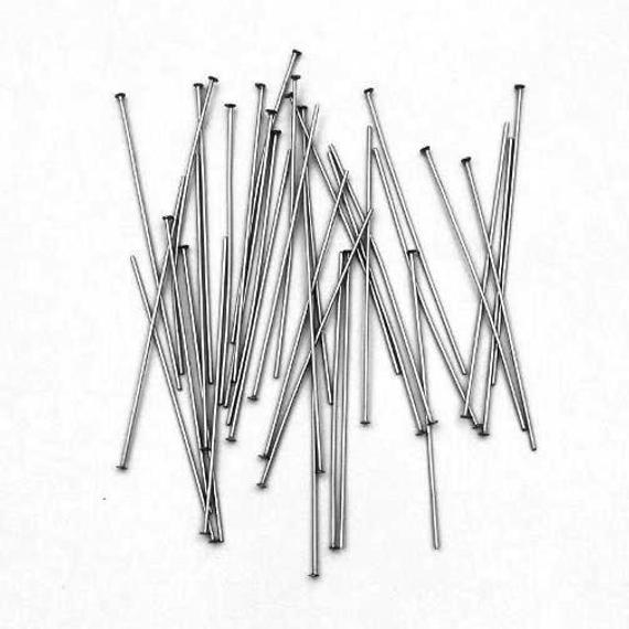 Straight Stainless Steel Head Pins