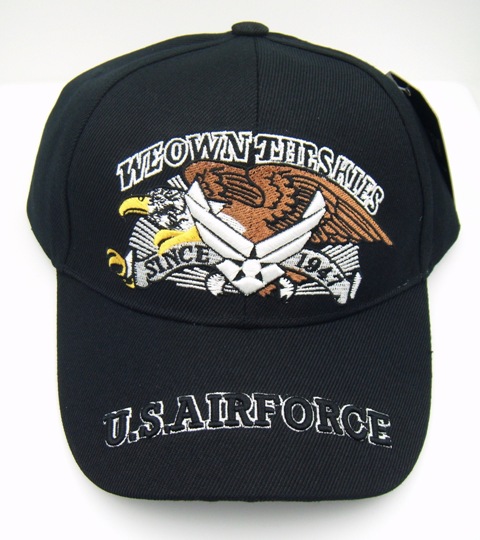 Black U.S. Air Force Baseball Caps
