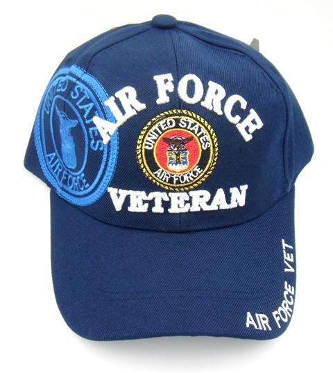 Air Force Veteran Baseball Caps