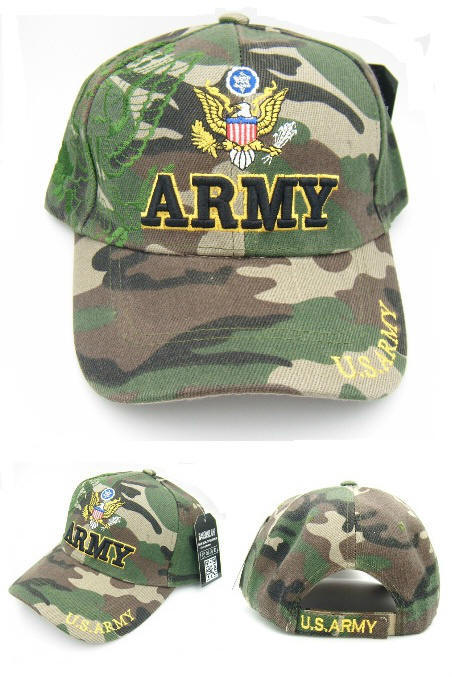 Camouflage U.S. Army Baseball Caps