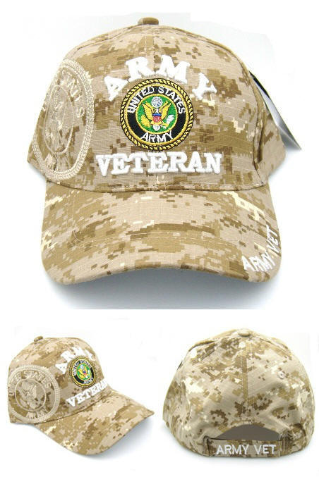U.S. Army Veterans Baseball Caps