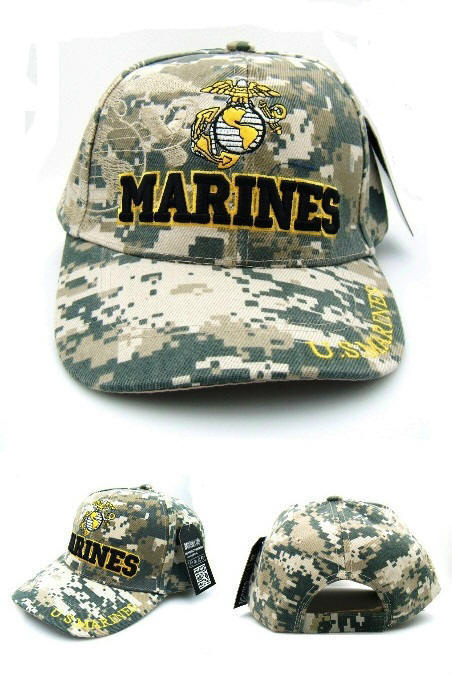 Quality Camouflage Marines Baseball Caps