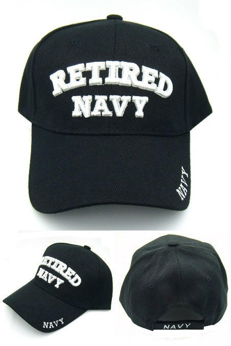 Retired Navy Caps