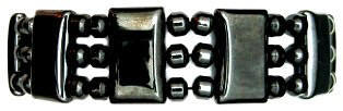 Triple Line Magnetic Hematite Bracelets