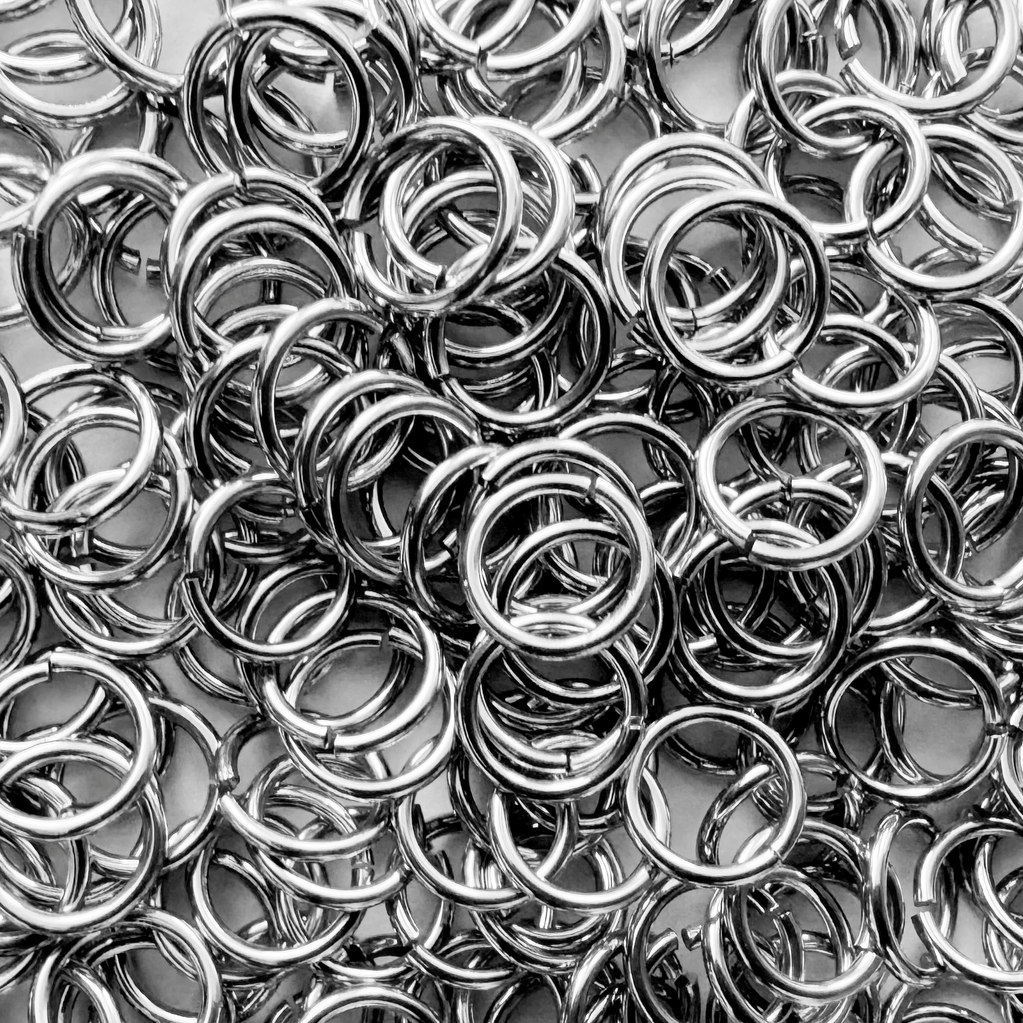500 PC. 316 Surgical Stainless Steel Jump Rings #Jumprings-500