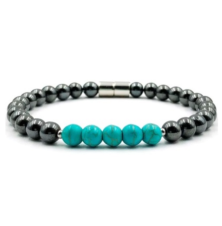 1 PC. Turquoise Magnetic Bracelet for Women #MHB-700TQ