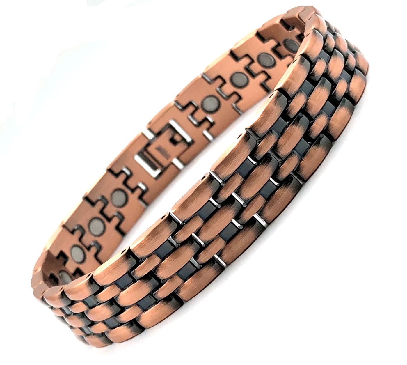 99.9% Pure Copper Unisex Magnetic Bracelet for Men and Women #RCB033