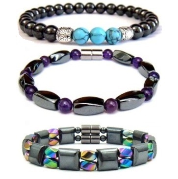 Magnetic Therapy Hematite Bracelets
