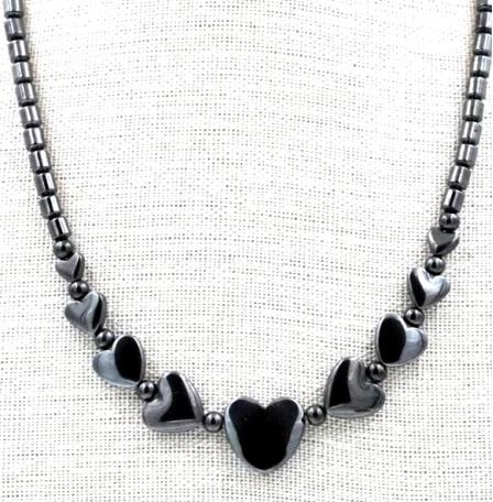1 PC. Happy Hearts Magneti Necklace For Women #MN-0034